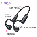 [LIQUIDAÇÃO] - EASYPHONE 5.1® - Fone de Ouvido por Condução Óssea Bluetooth Resistente à Água / (PDD40)