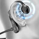 [LIQUIDAÇÃO] - EASYPHONE 5.1® - Fone de Ouvido por Condução Óssea Bluetooth Resistente à Água / (PDD40)